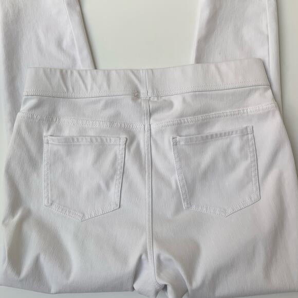 Time and Tru White Cotton Blend Ankle Skinny Pants - Picture 5 of 9